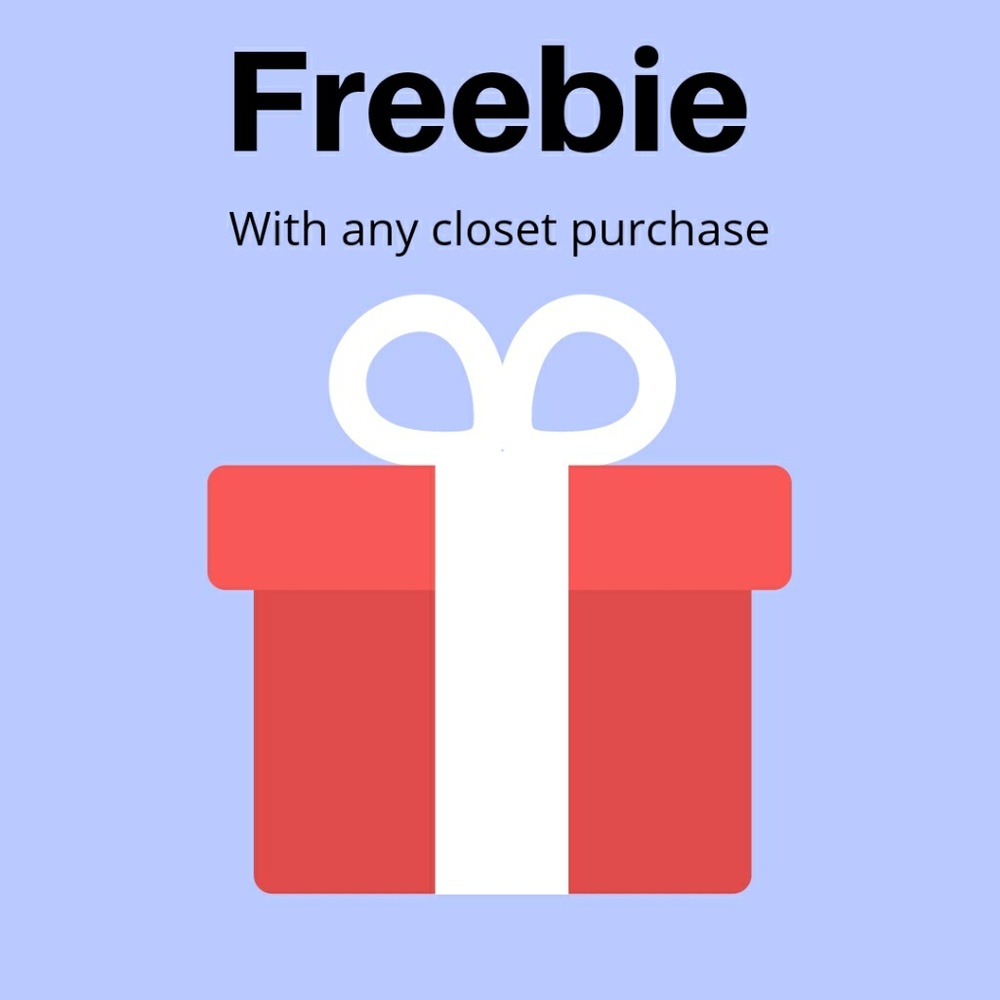 🔔FREEBIES with any Closet Purchase Updated